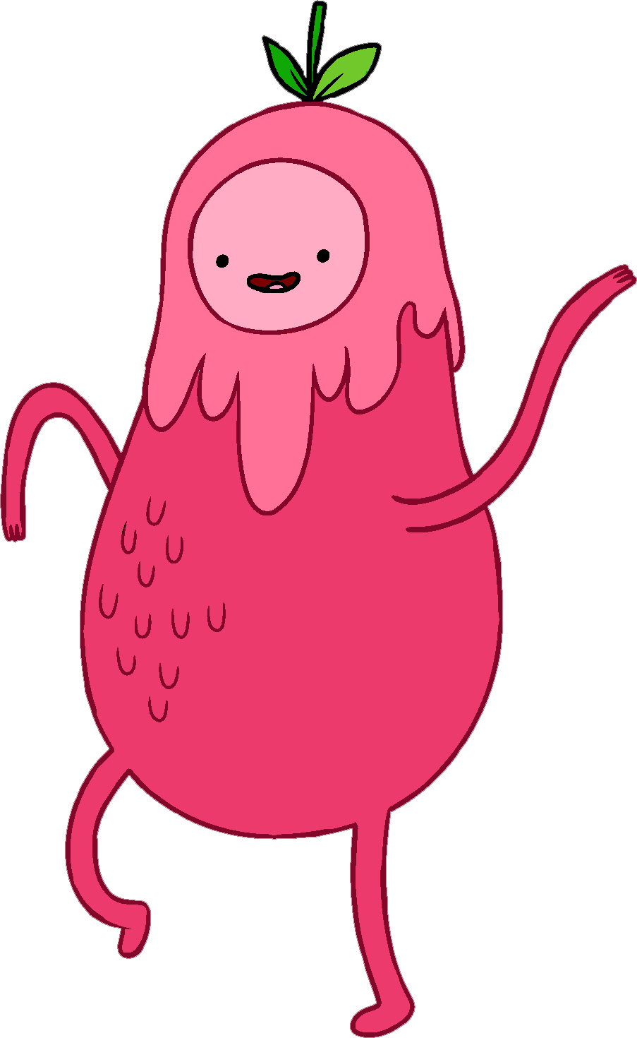 Adventure Time Pink Fruit - Sticker Adventure Time Png, Transparent Png PNG image with a transparent background, free high-resolution download