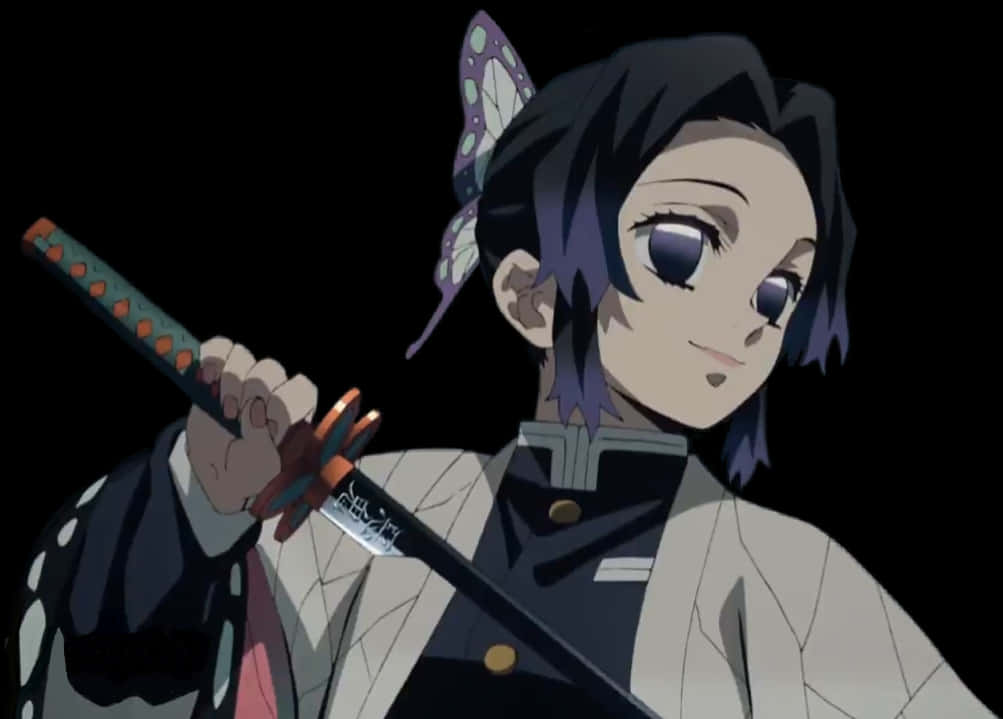 #kimetsunoyaiba #demonslayer #kocho #kochou #shinobu - Shinobu Kocho, HD Png Download PNG with transparent background