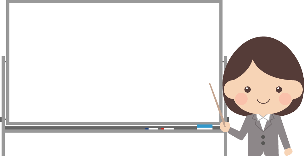 Animated Teacher Whiteboard Presentation PNG image with a transparent background, free high-resolution download