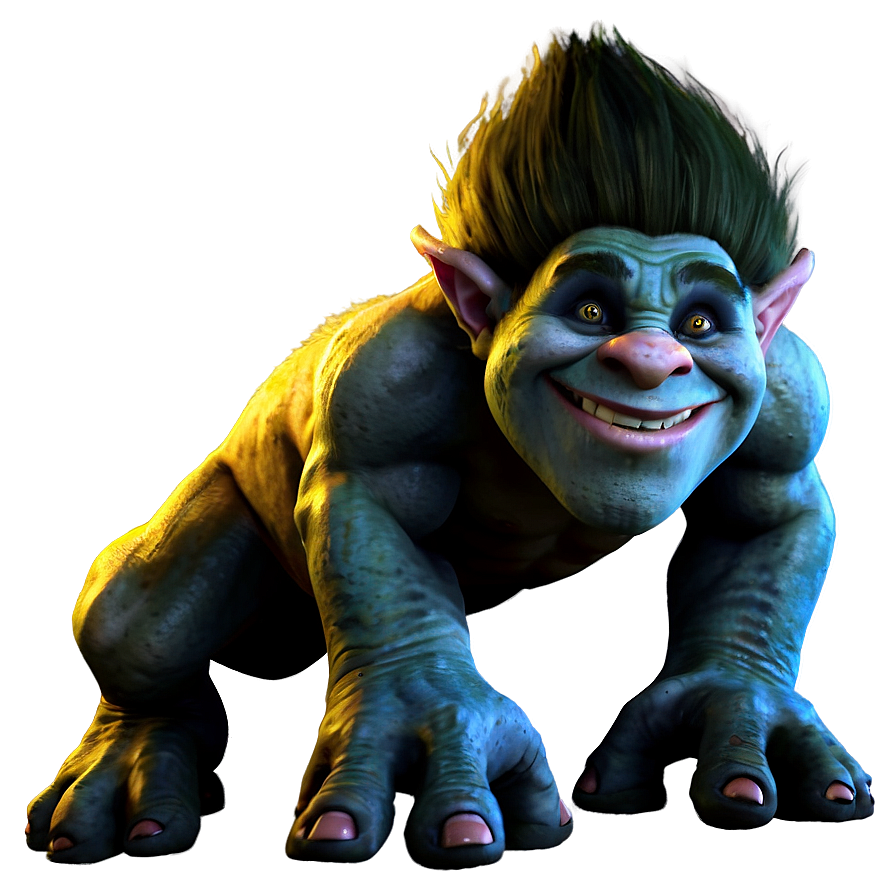 Animated Troll Image PNG sgn82 PNG with transparent background