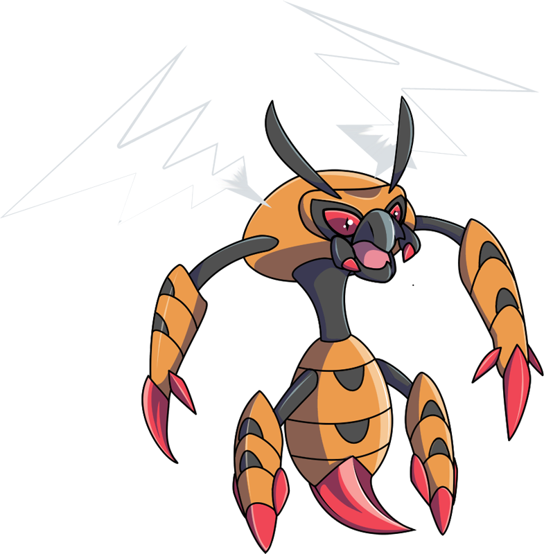 Animated_ Wasp_ Character PNG with transparent background