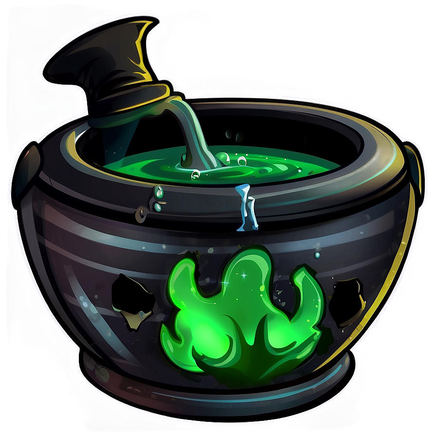 Animated Witch Cauldron Png Hih