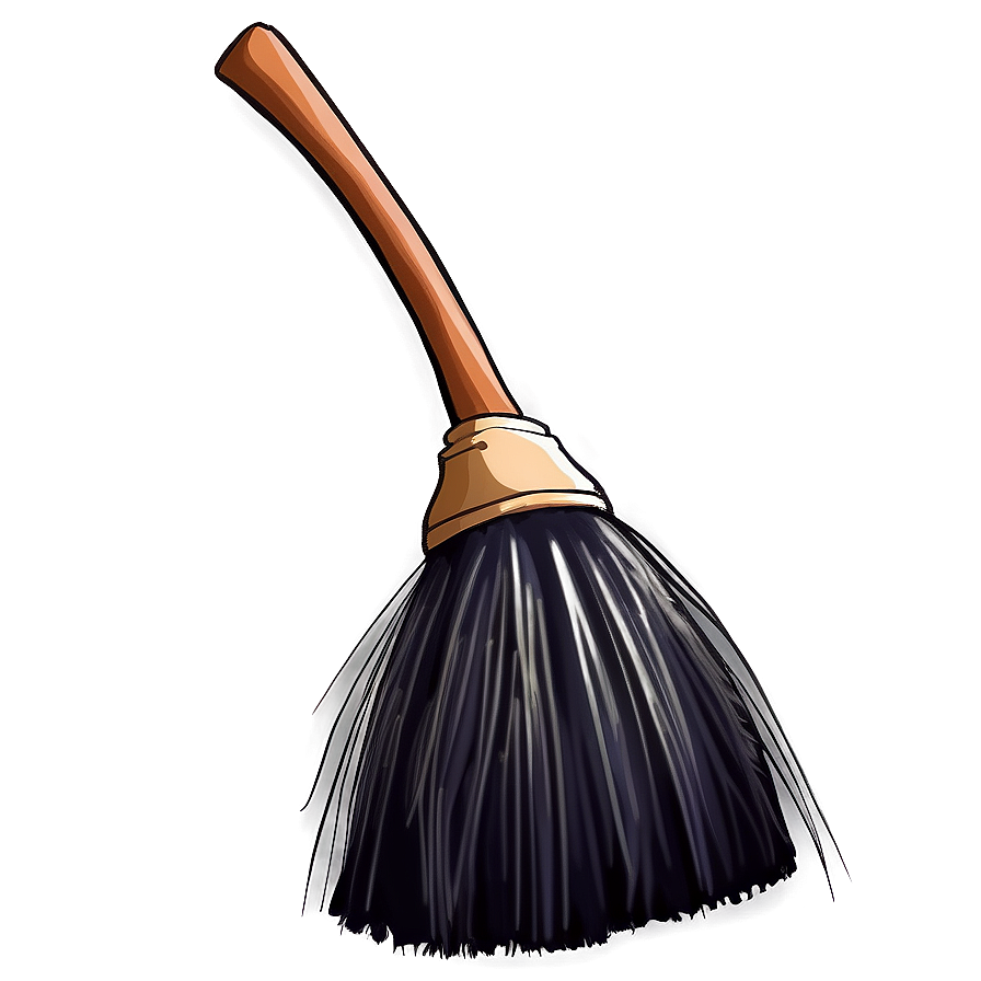 Animated Witches Broom Png 06292024