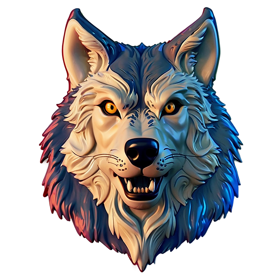 Animated Wolf Head Gif To Png 16