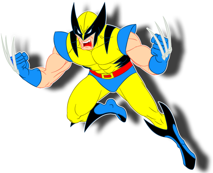 Wolverine Professor X X-men Clip Art - Clipart Wolverine, HD Png Download PNG with transparent background