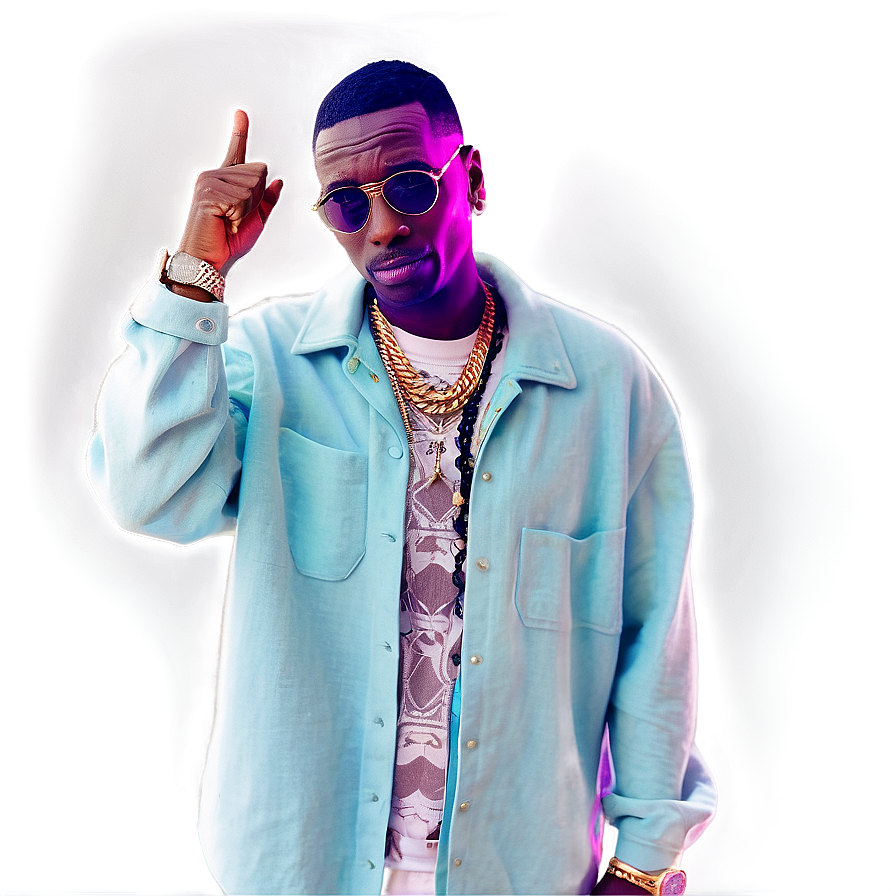 Animated Young Dolph Character PNG 06122024 PNG with transparent background