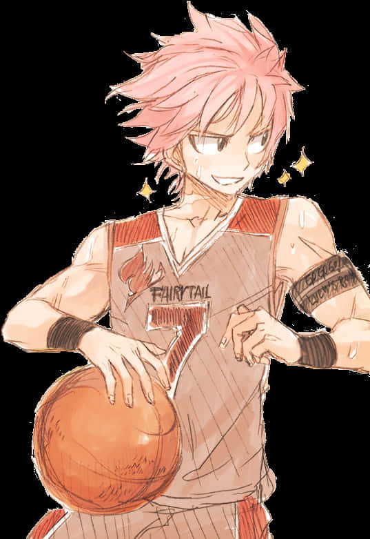 Anime Basketball Player Natsu