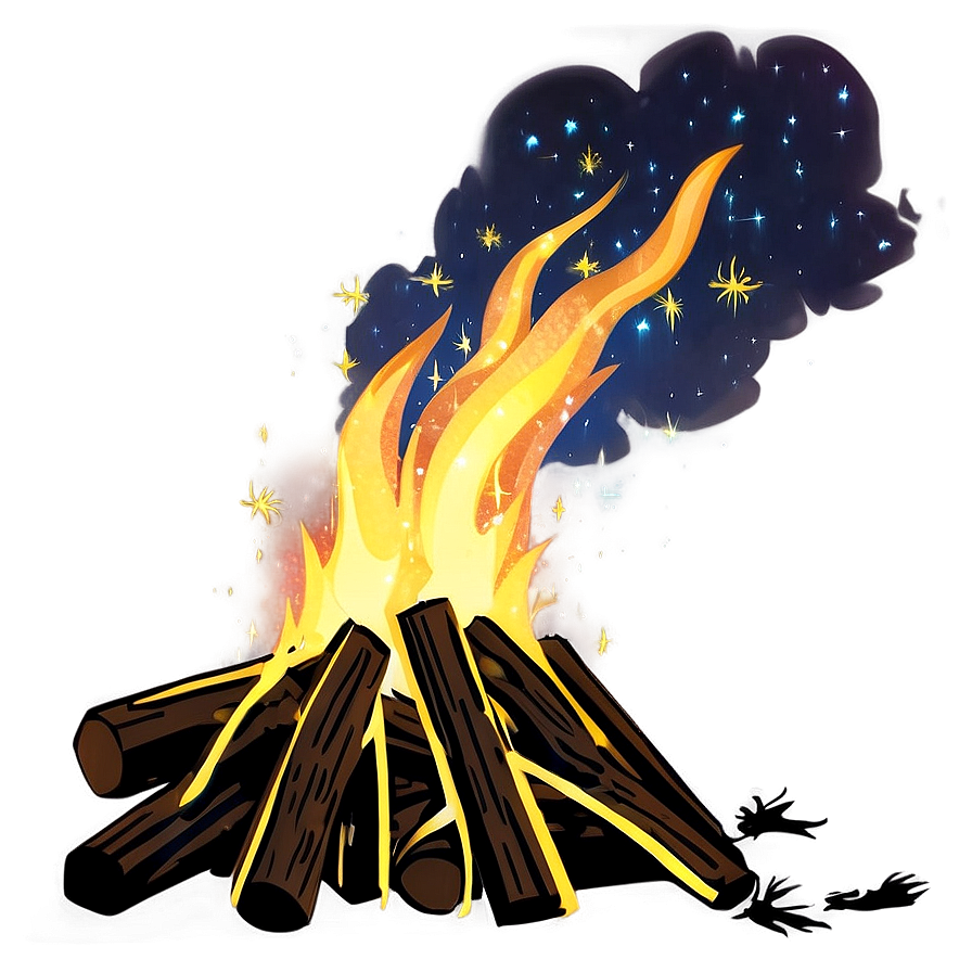 Anime Bonfire Night Png Iqd26