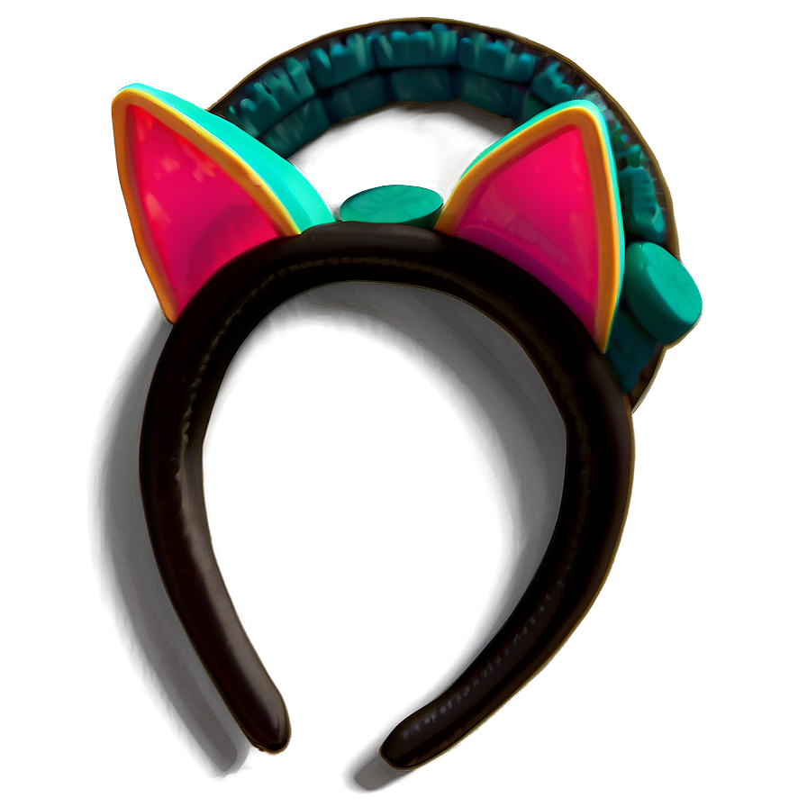Anime Cat Ears Accessory PNG 05042024 PNG image with a transparent background, free high-resolution download