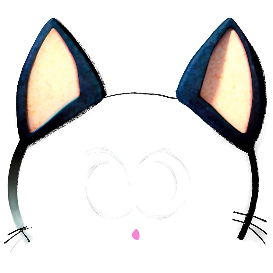 Anime Cat Ears Accessory PNG cjv86 PNG image with a transparent background, free high-resolution download