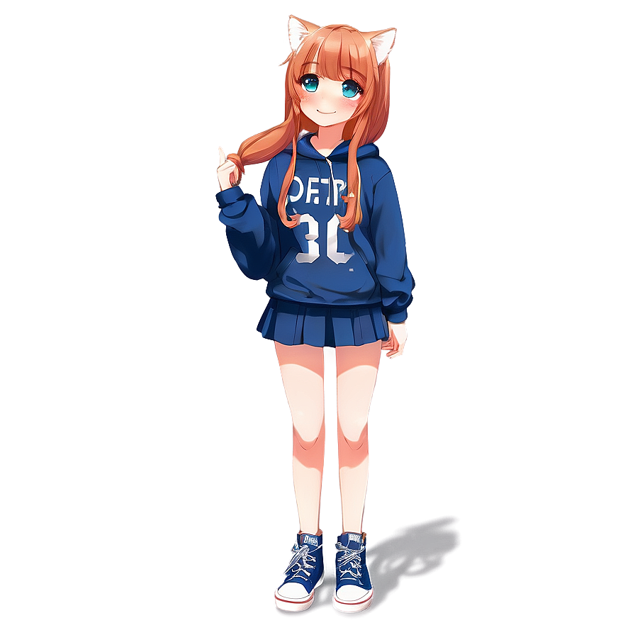 Anime Cat Girl PNG 48 PNG with transparent background