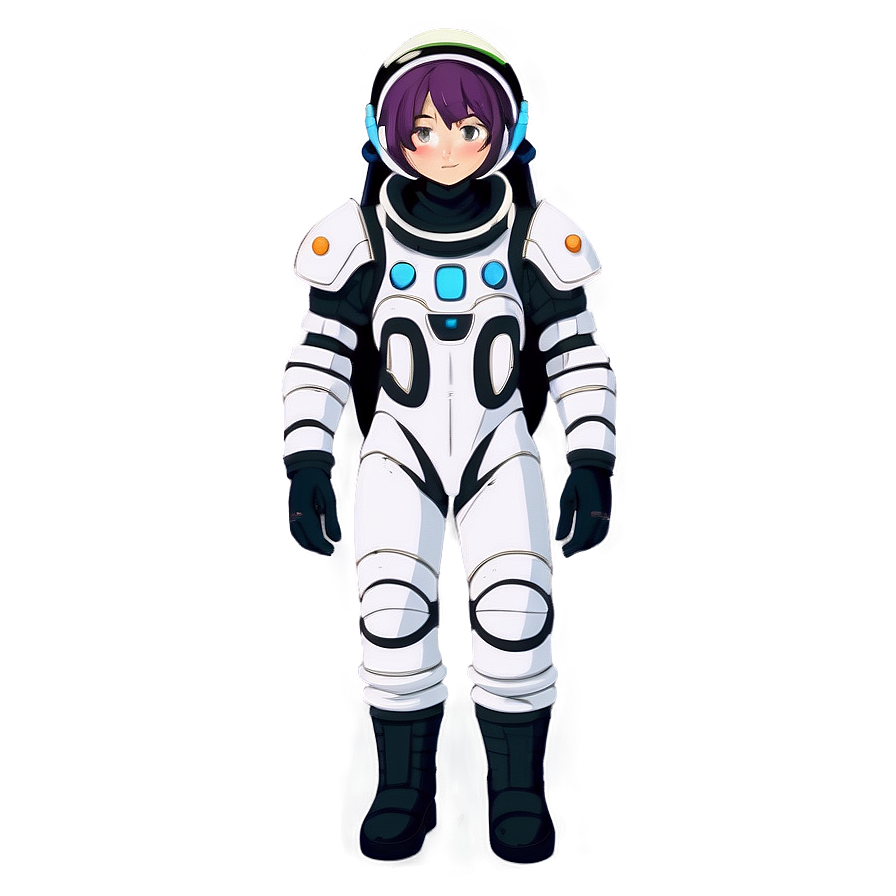 Anime Character In Space Suit Png Rbw77