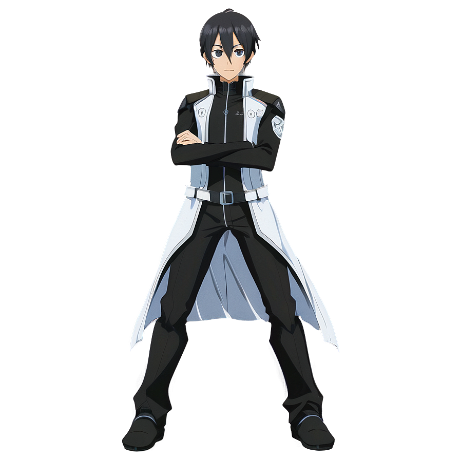 Anime Character Kirito PNG vwo PNG with transparent background