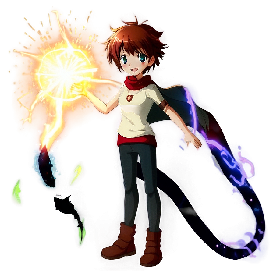 Anime Character With Magical Powers Png 06252024