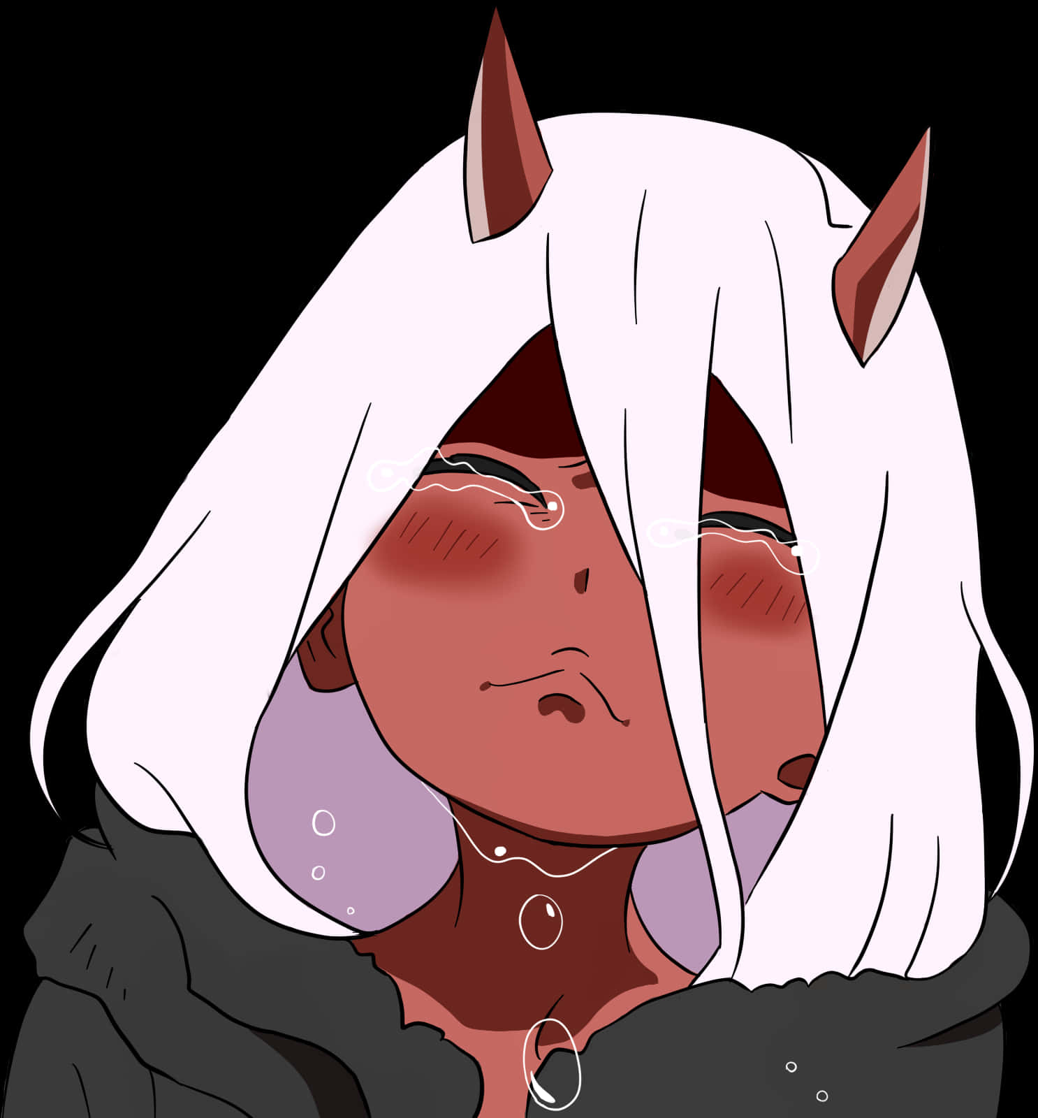 Anime, Darling In The Franxx, Zero Two - Darling In The Franxx Transparent PNG with transparent background