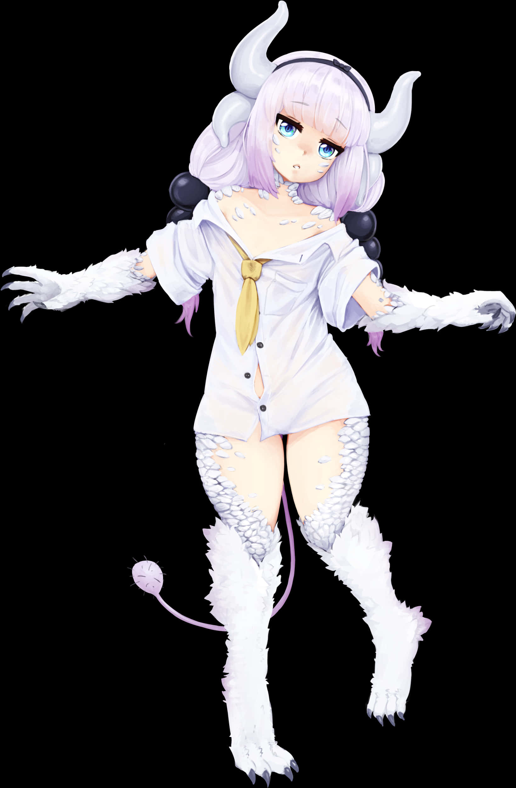 Kanna Kamui No Background, HD Png Download PNG with transparent background