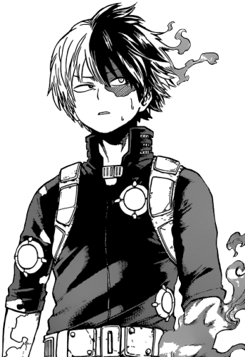 Anime, Fandom, And Manga Image - Shoto Todoroki Sticker, HD Png Download PNG with transparent background