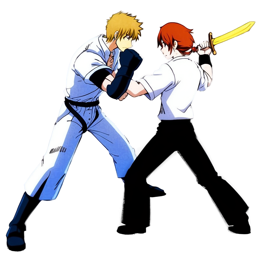 Anime Fight Scene Png Cnm24