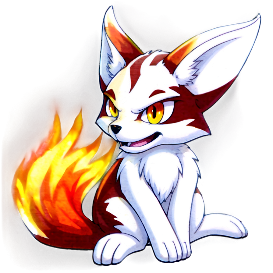 Anime Fire Fox Png 06252024