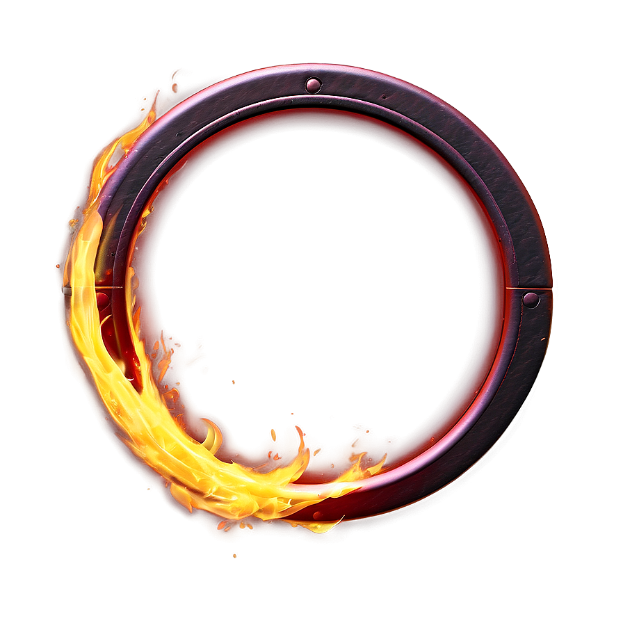 Anime Fire Magic Circle Png Hdh96