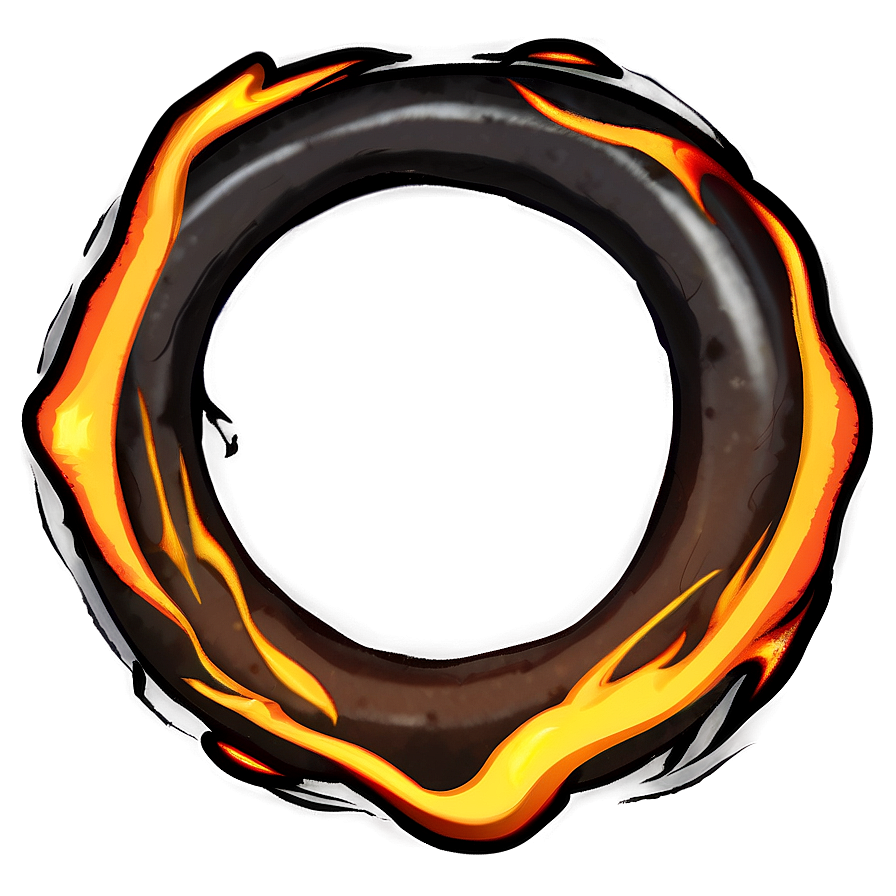 Anime Fire Ring Png Ilt