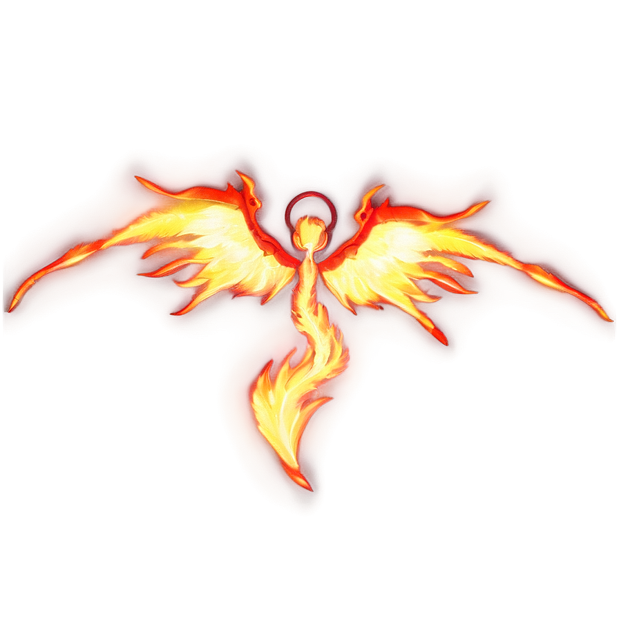 Anime Fire Wings Png Dsg78