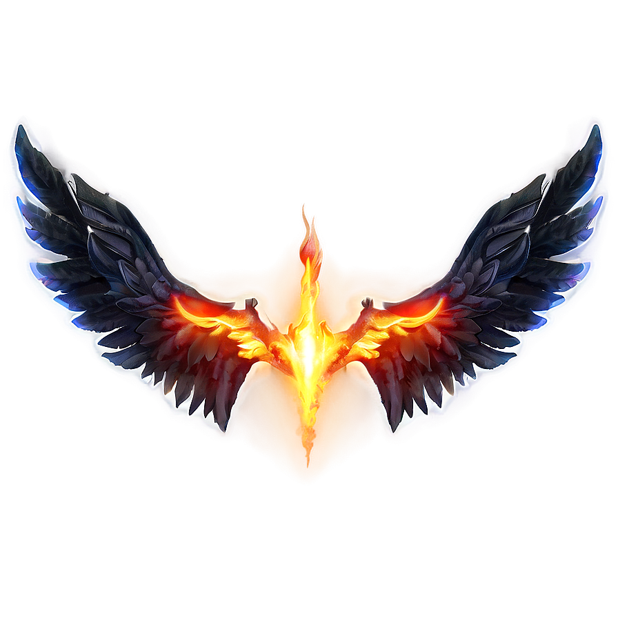 Anime Fire Wings Png Rev