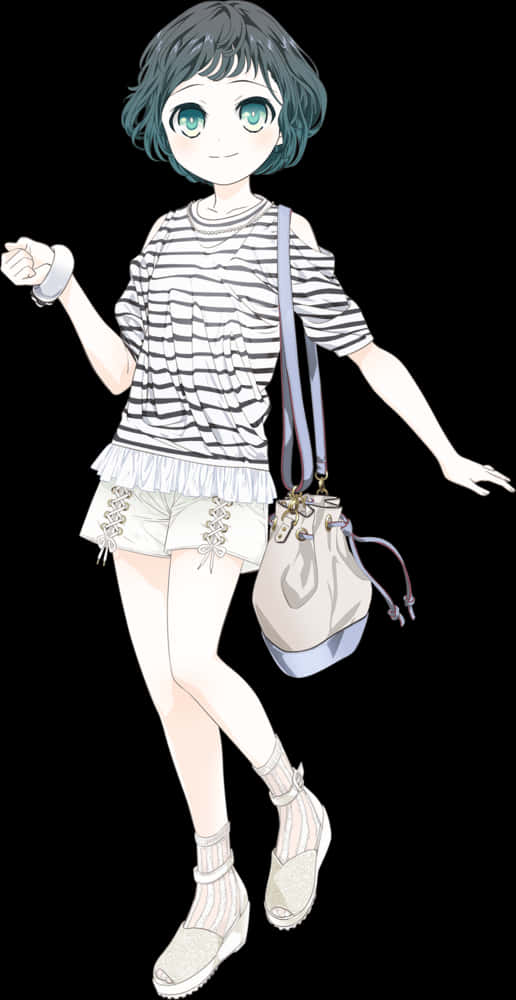 Anime Girl Casual Outfit