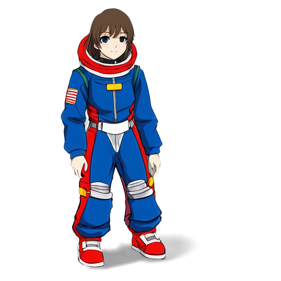 Anime Girl In Space Suit Png Jxg