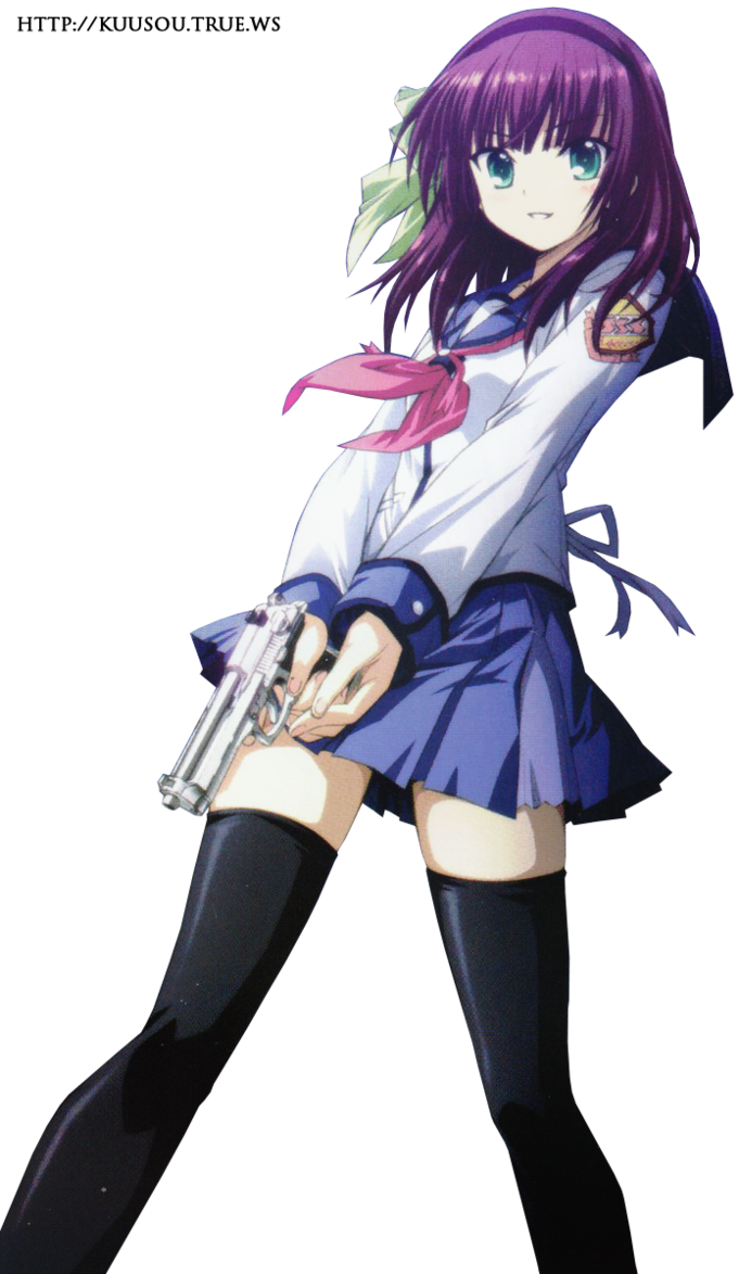 Anime Girl With Gun