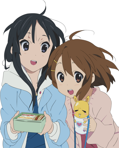 Anime Girls Holding Bento Box