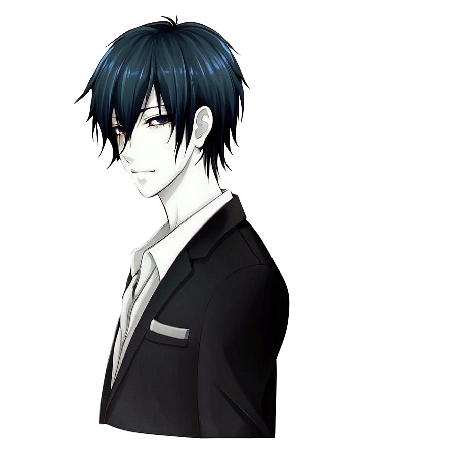 Anime Inspired Emo Hair PNG 28 PNG image with a transparent background, free high-resolution download