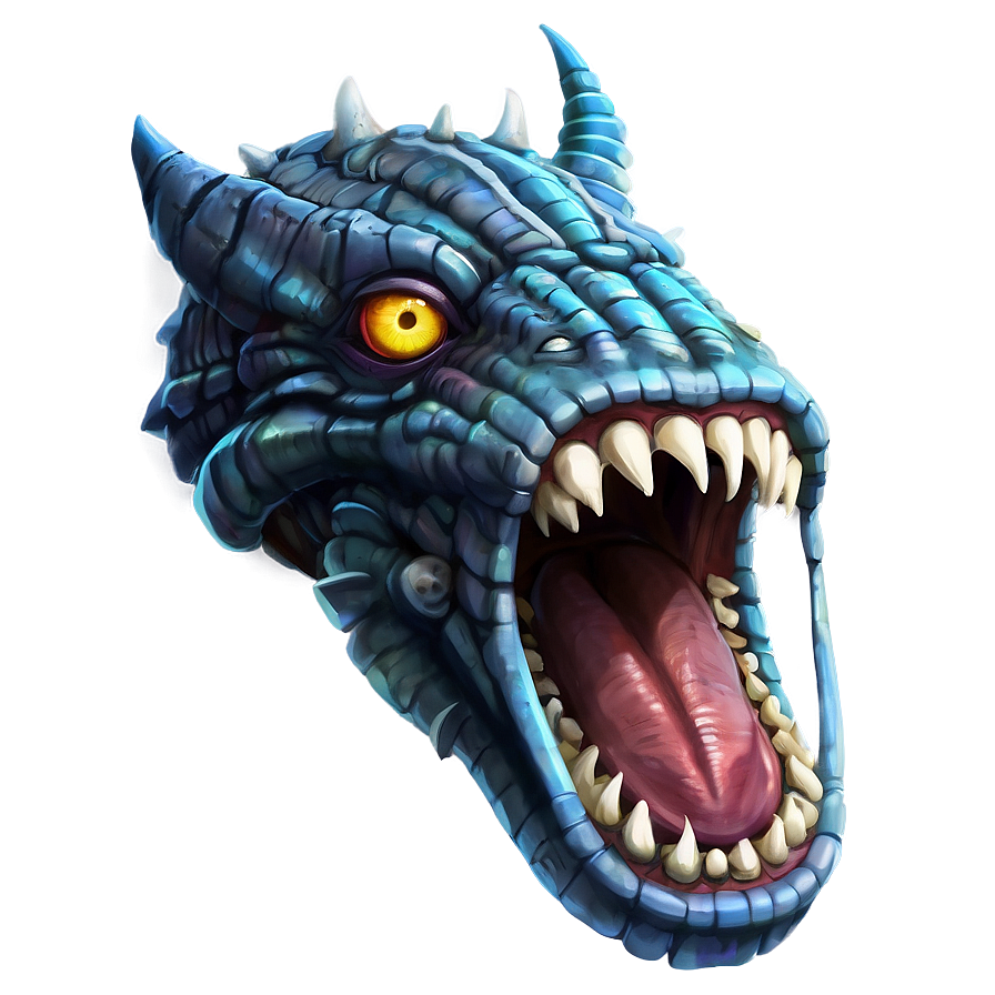 Anime Monster Mouth Png Hnb2