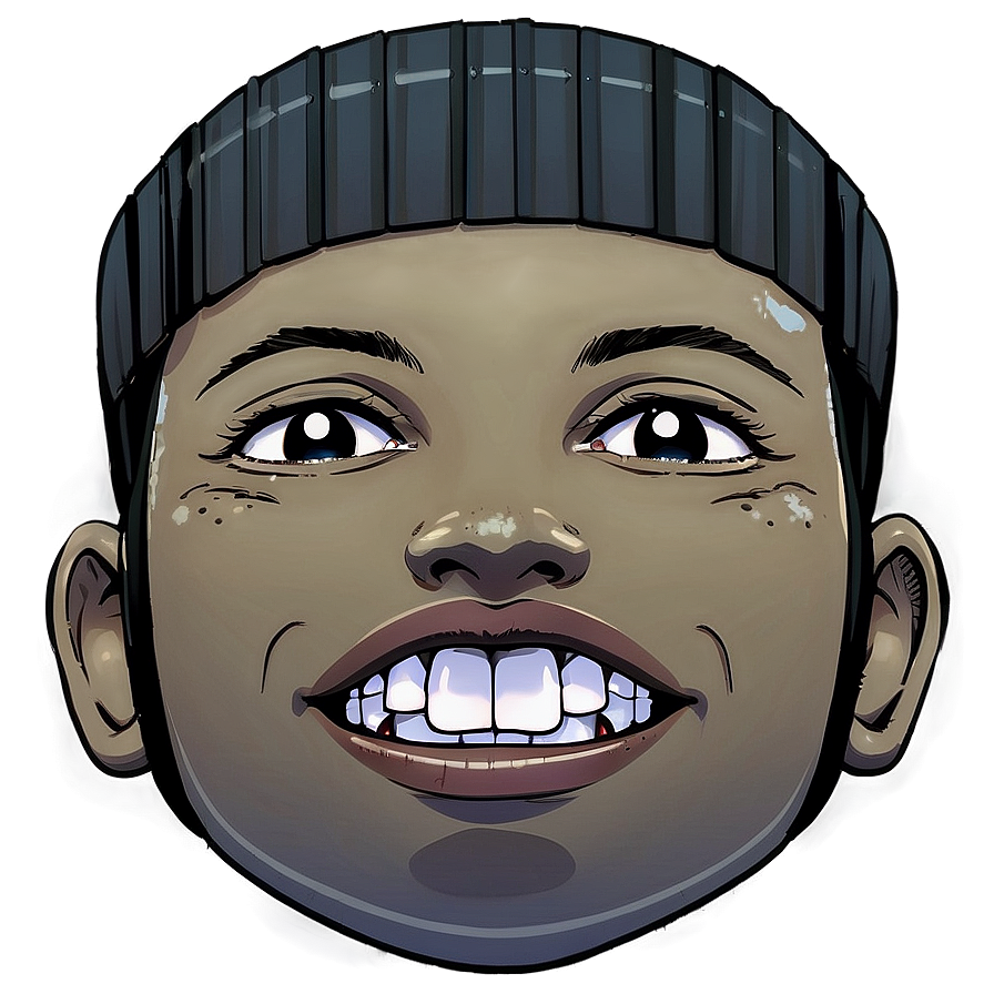 Anime Mouth Winking Png Vcq