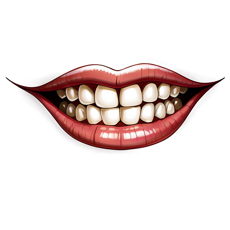 Anime Mouth With Teeth Png Snb5