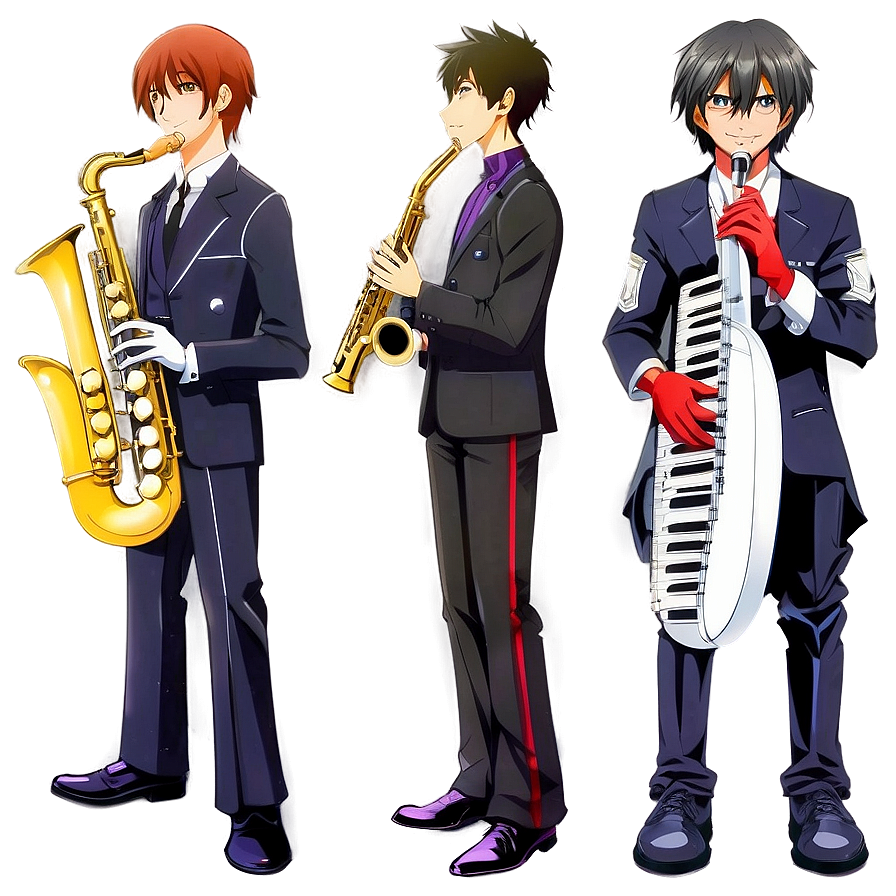 Anime Music Band Png 05032024