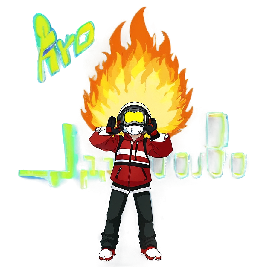 Anime Pyro Phenomenon Png 6