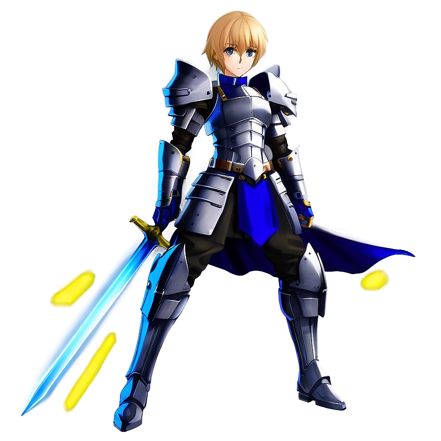 Anime Saber Warrior PNG yan99 PNG image with a transparent background, free high-resolution download