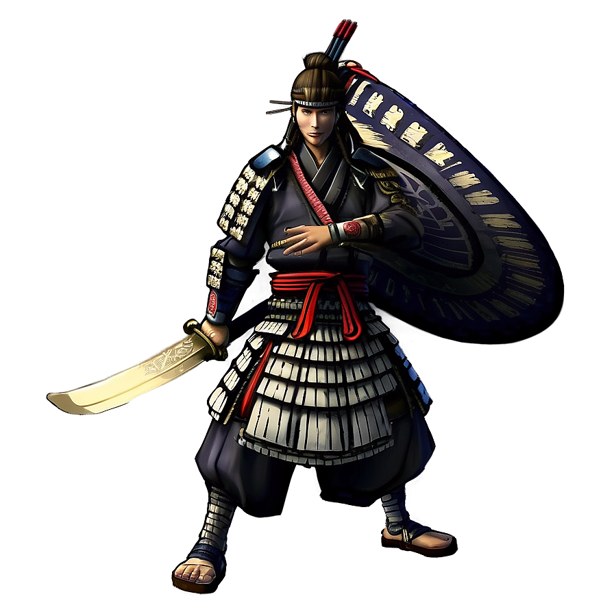 Anime Samurai Warrior Png Dsw