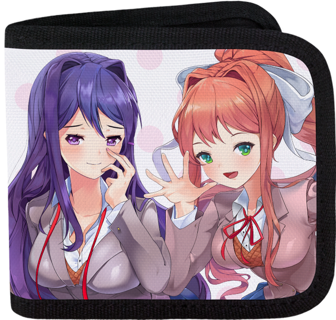 Messenger Bag Black Purse Doki Doki Literature Club, HD Png Download PNG with transparent background