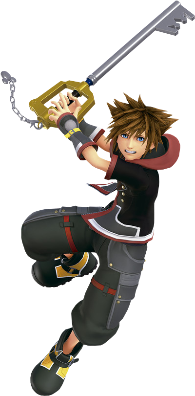 Anime, Square Enix, Kingdom Hearts Iii, Kingdom Hearts, - Sora Kingdom Hearts 3 Render, HD Png Download PNG with transparent background