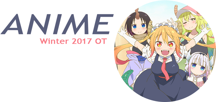 Anime Winter2017 Group PNG with transparent background