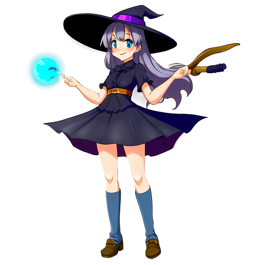 Anime Witch Girl Png Byj40