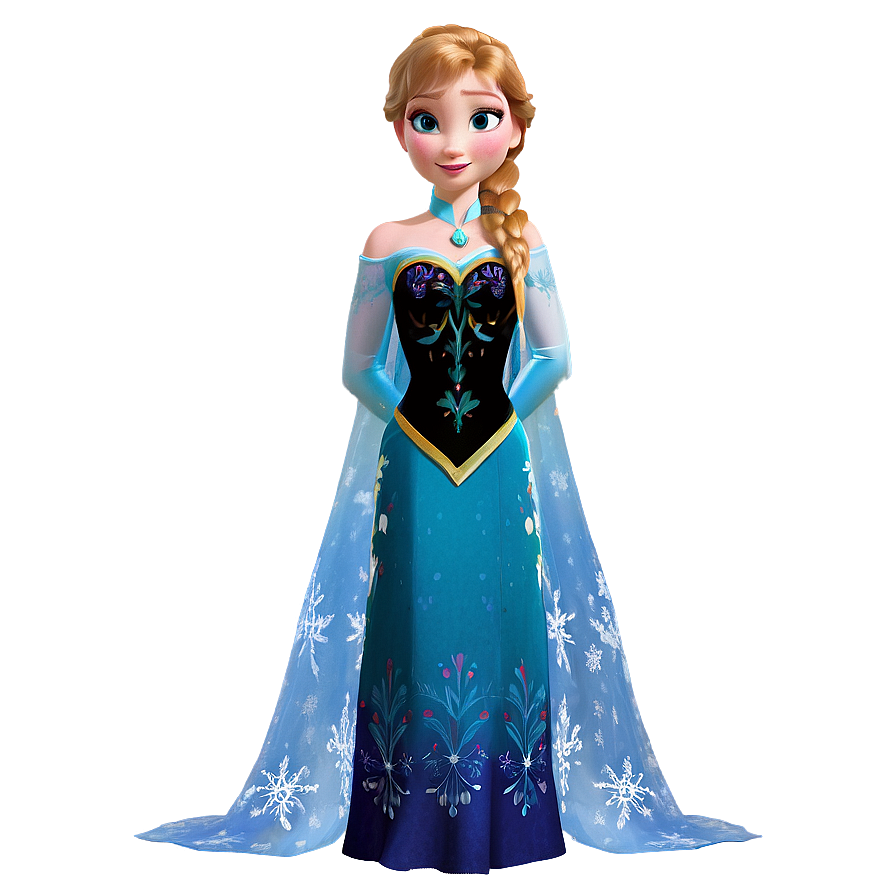 Anna And Elsa Frozen Sisters Png Dem