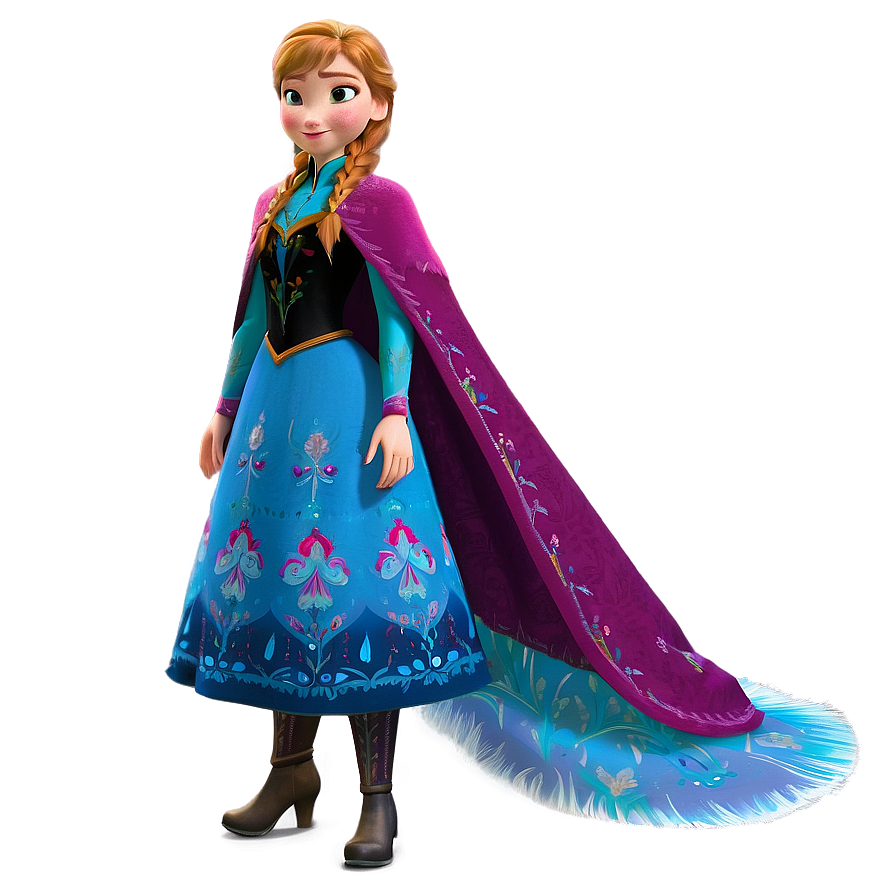 Anna Frozen 2 Final Outfit Png 06282024