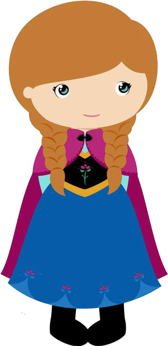 Anna Frozen Cartoon Character