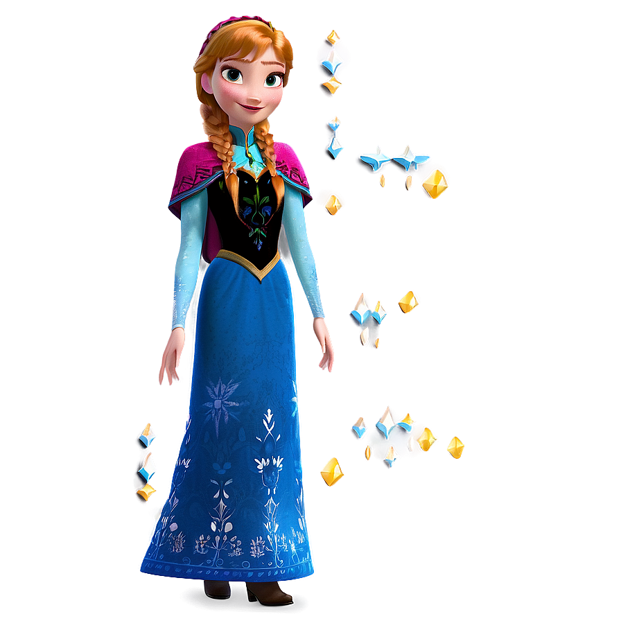 Anna Frozen Character Png Ban41