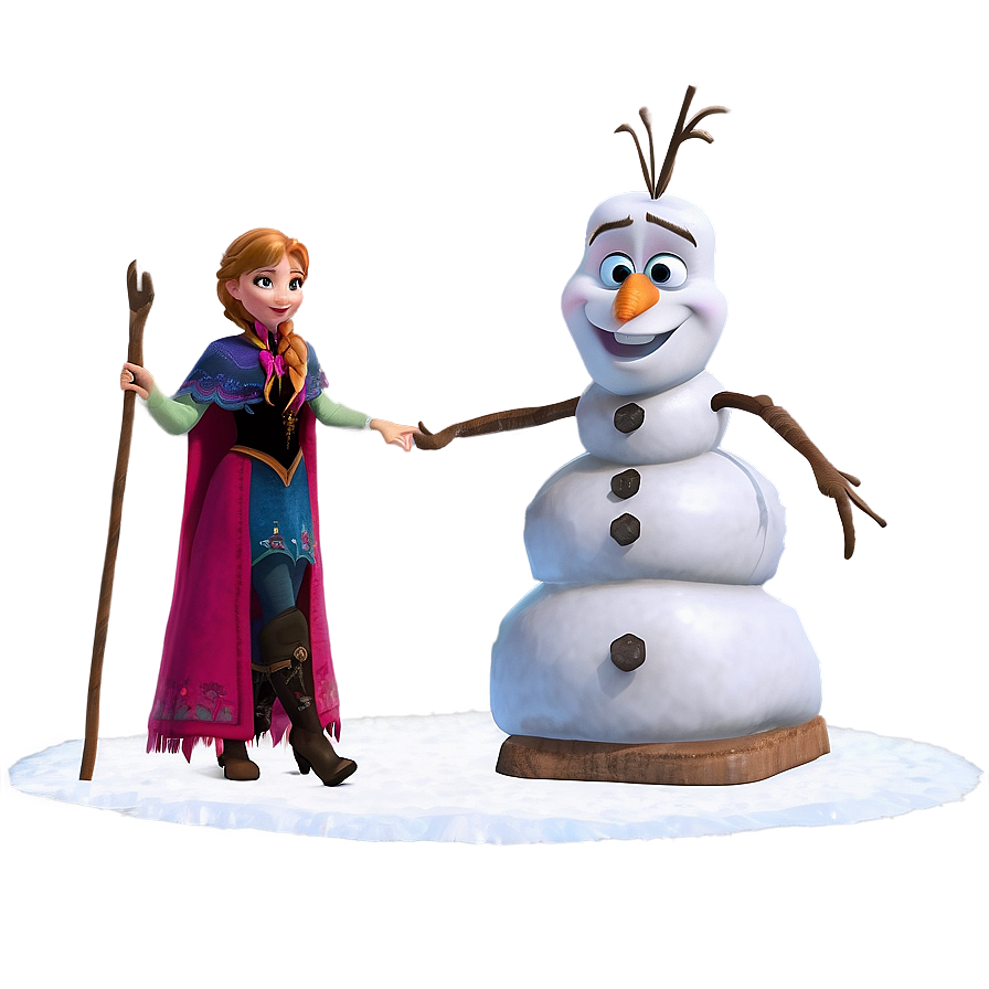 Anna's Quest Frozen Png Ajo