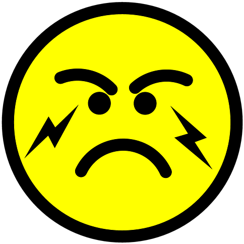 Angry Emoji Clipart Anger - Anger, HD Png Download PNG with transparent background