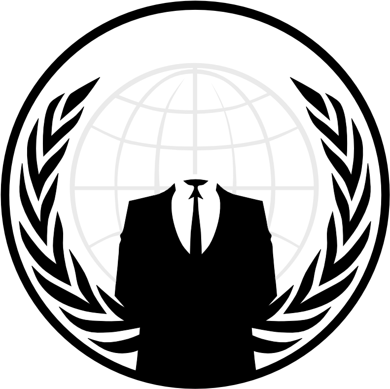 Anonymous Logo Silhouette